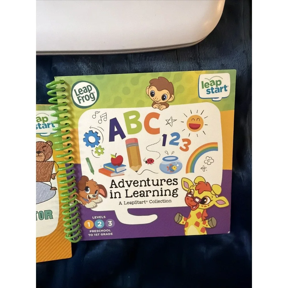 Leap Start 3D Learning System 4 Books Grace Wolf Mice Tested Works Preschool